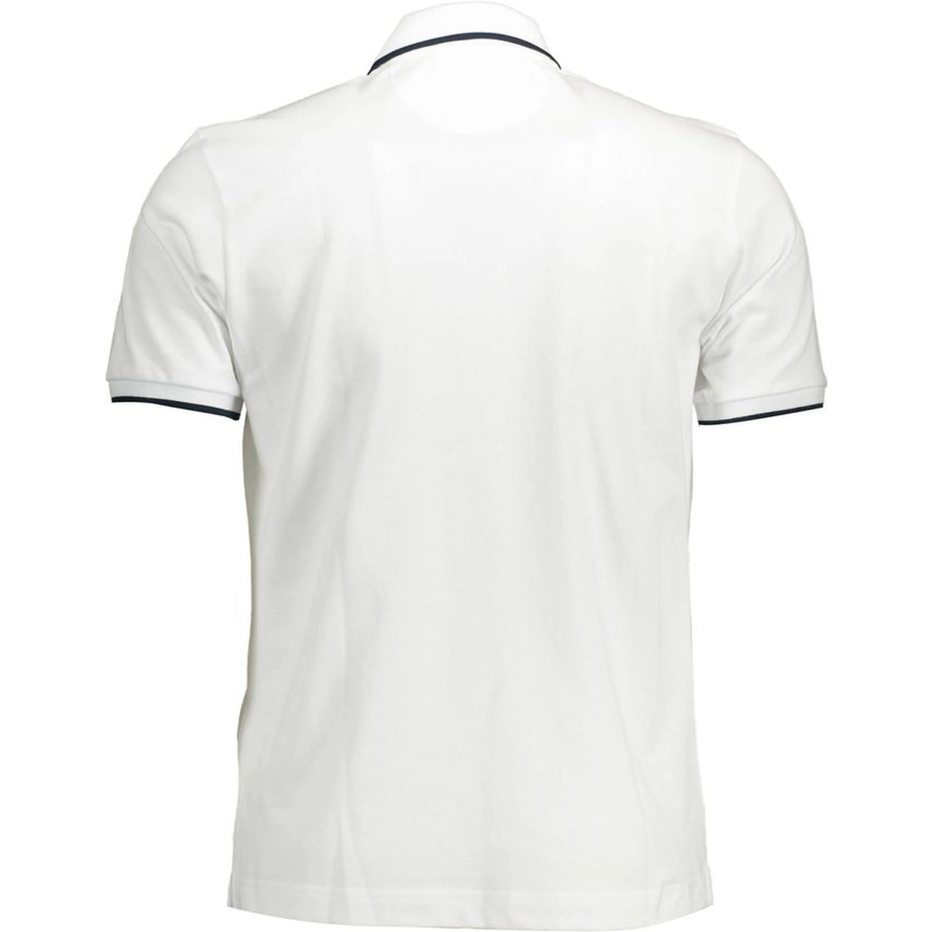 White Cotton Men's Polo Shirt