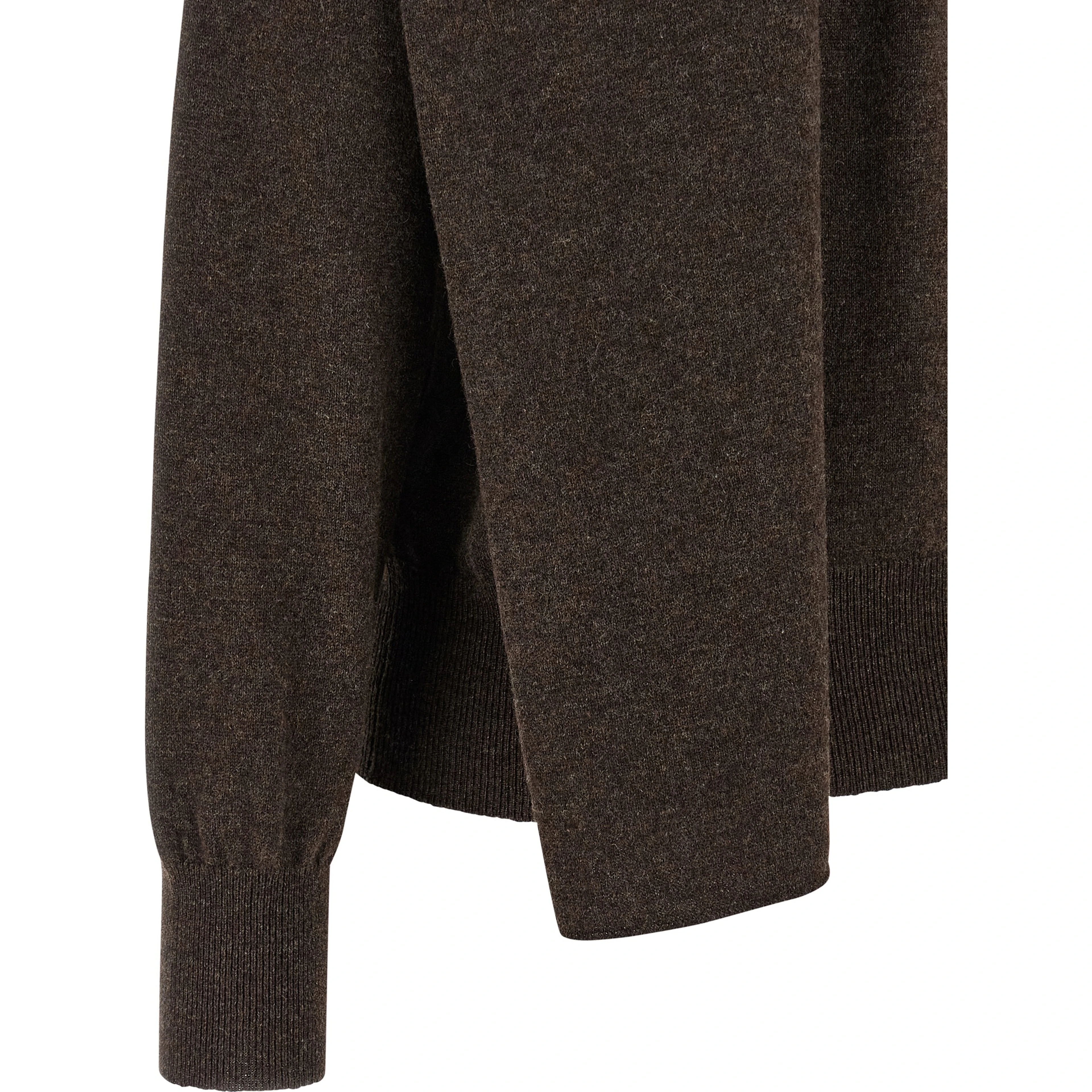 Brown Cashmere Cardigan