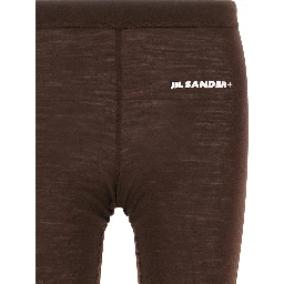 Bordeaux Polyester Leggings