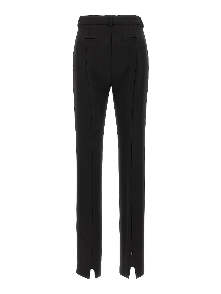 Black Viscose Casual Pants alternative