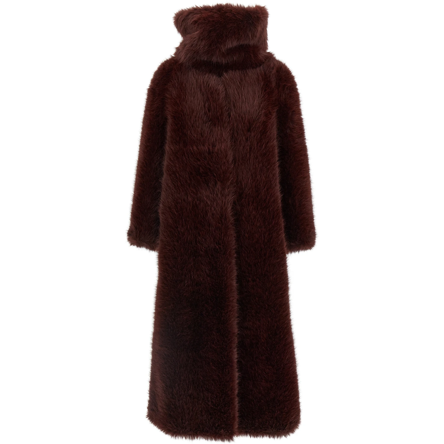 Bordeaux Polyester Coat