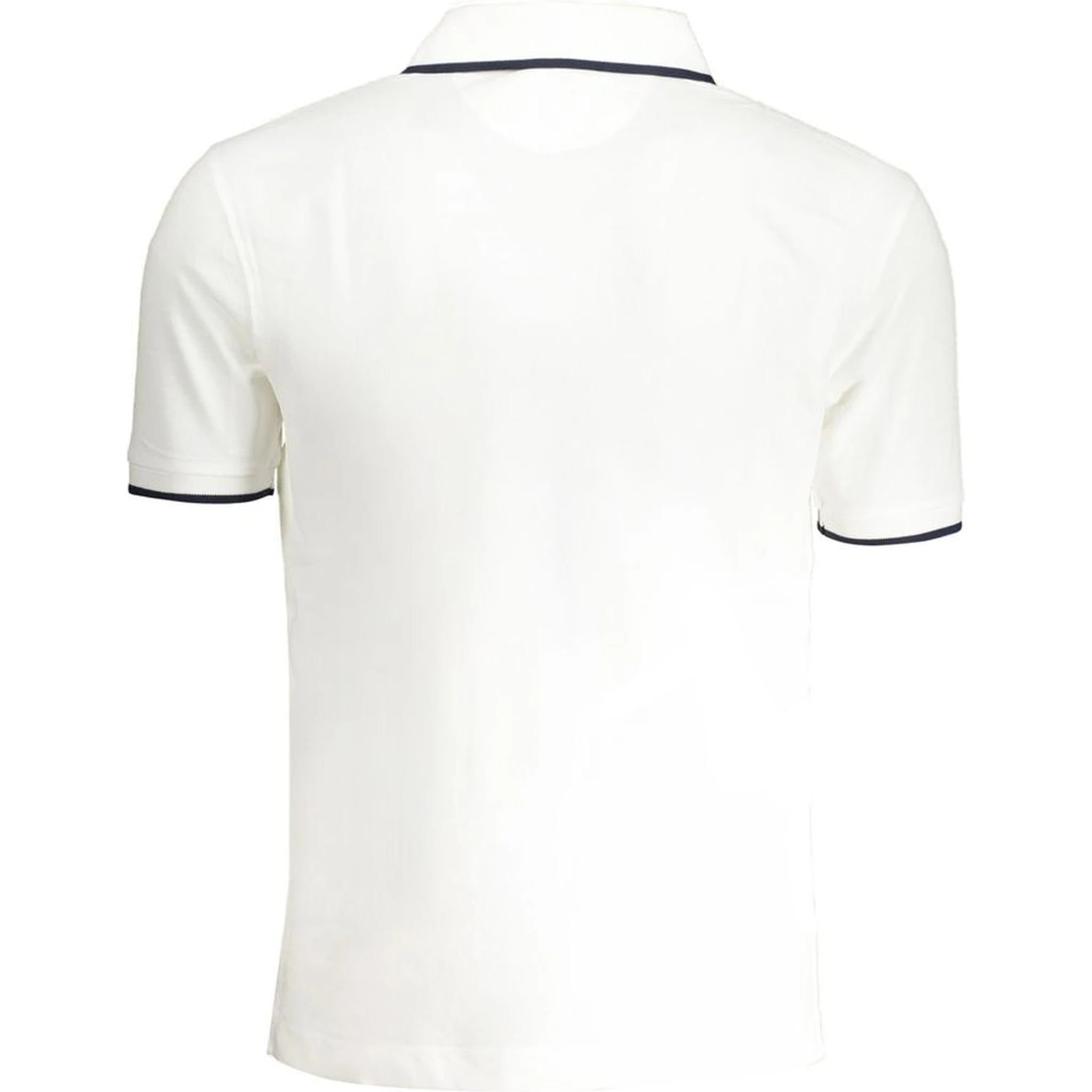 White Cotton Men's Polo Shirt