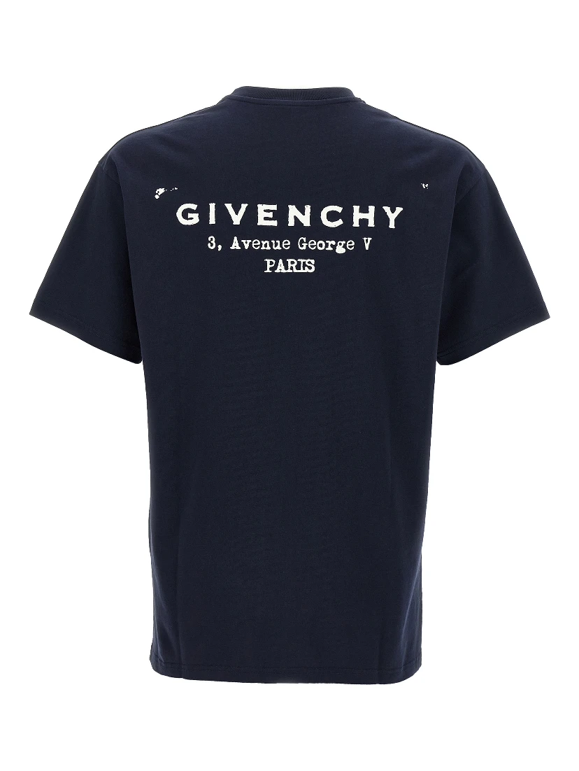Blue Cotton T-Shirt