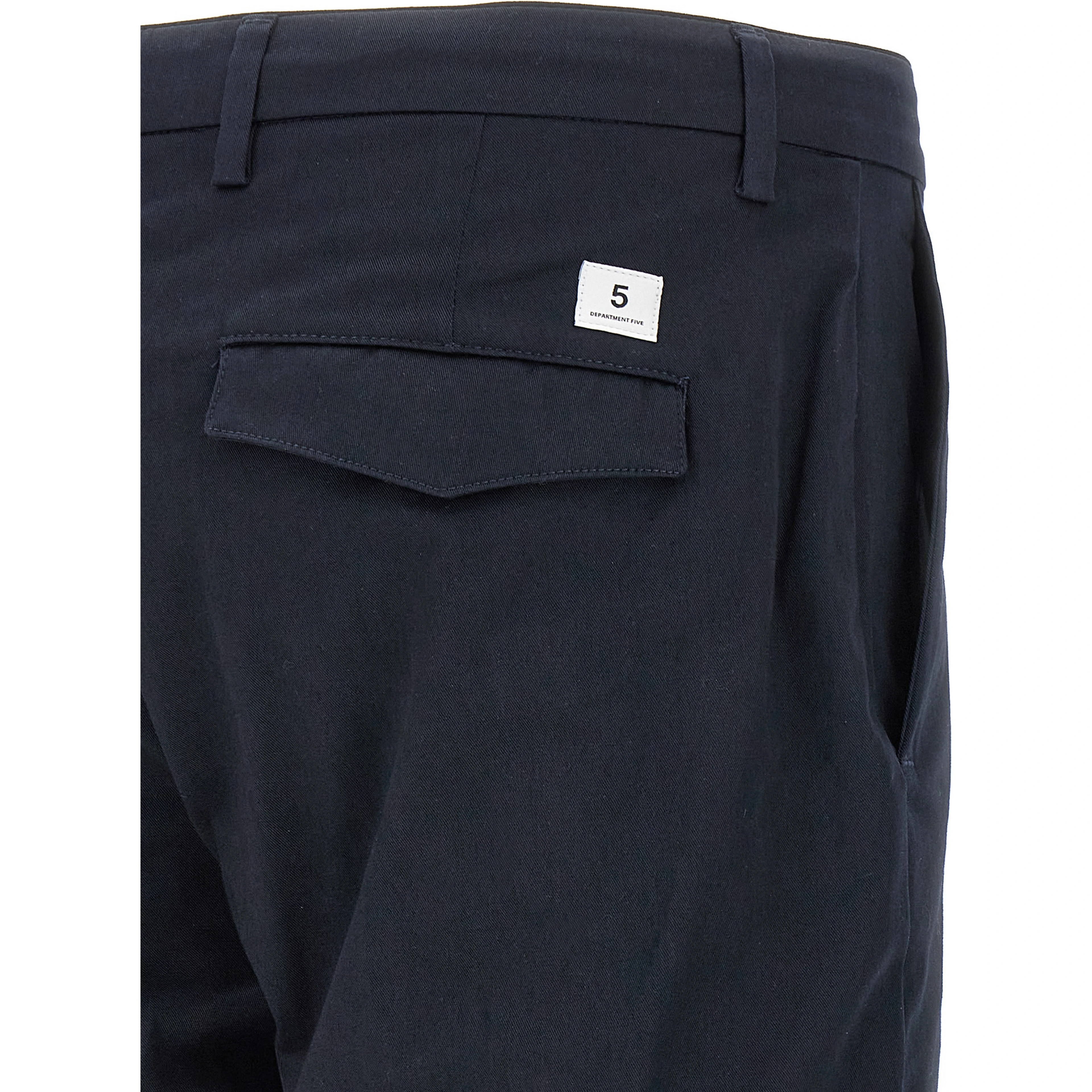 Gray Cotton Cropped Pants