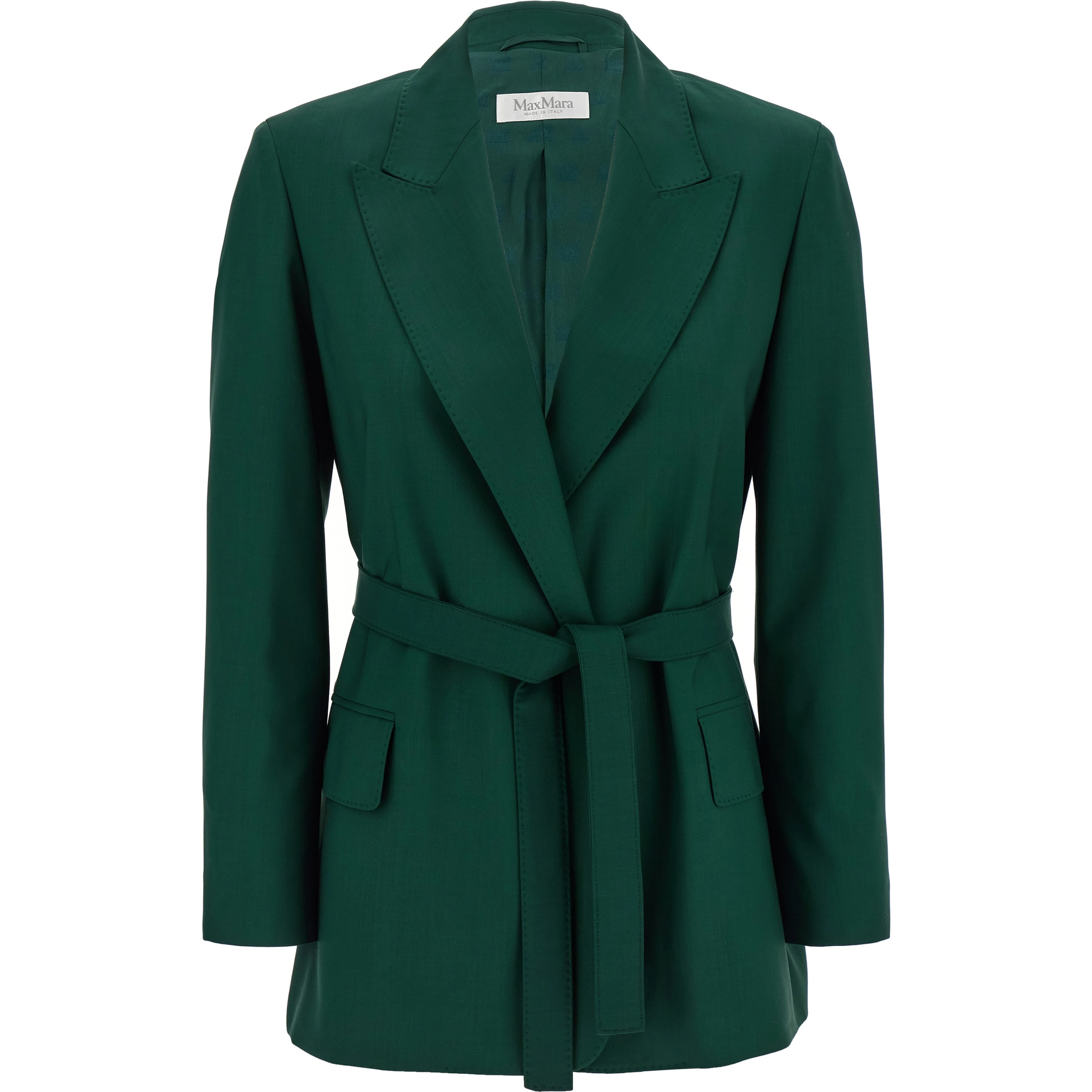 Bicolor Virgin Wool Blazer