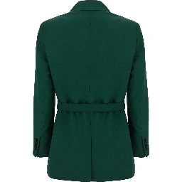 Bicolor Virgin Wool Blazer