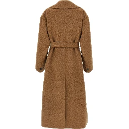 Brown Virgin Wool Coat
