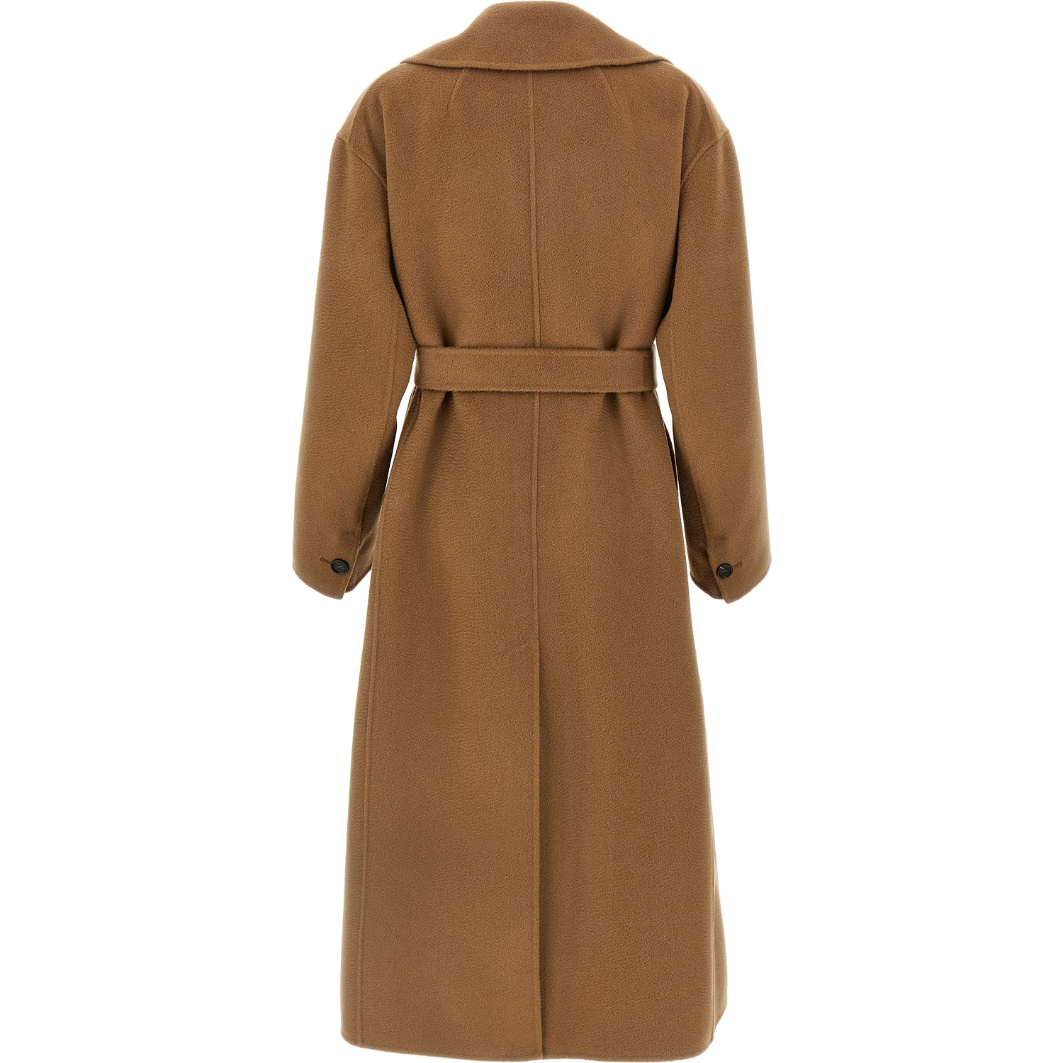 Brown Virgin Wool Coat