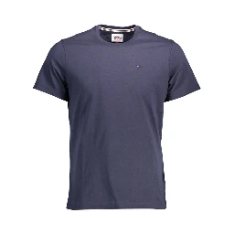 Blue Organic Cotton Men T-Shirt