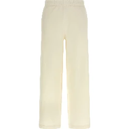 White Silk Casual Pants