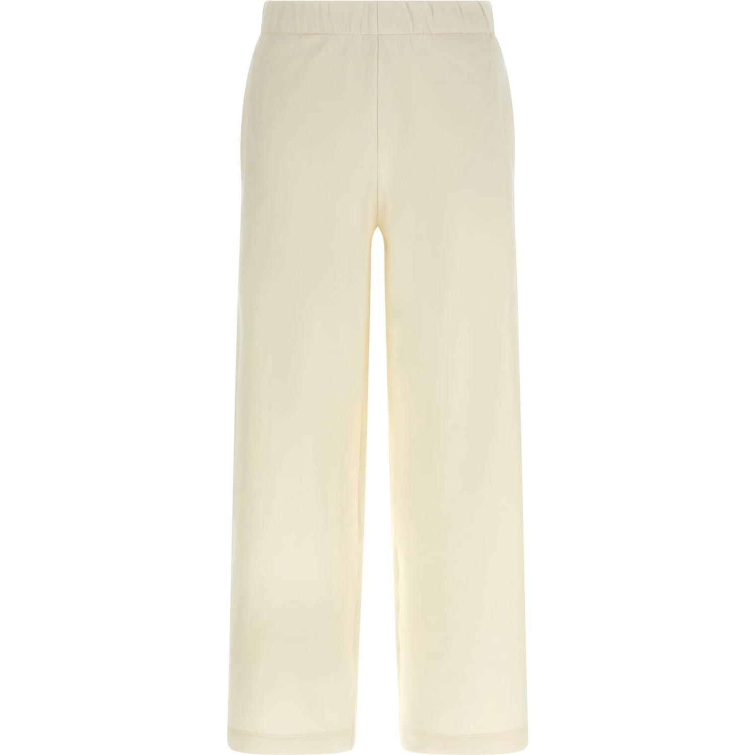White Silk Casual Pants