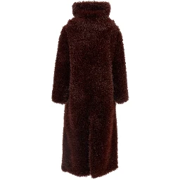 Bordeaux Polyester Coat