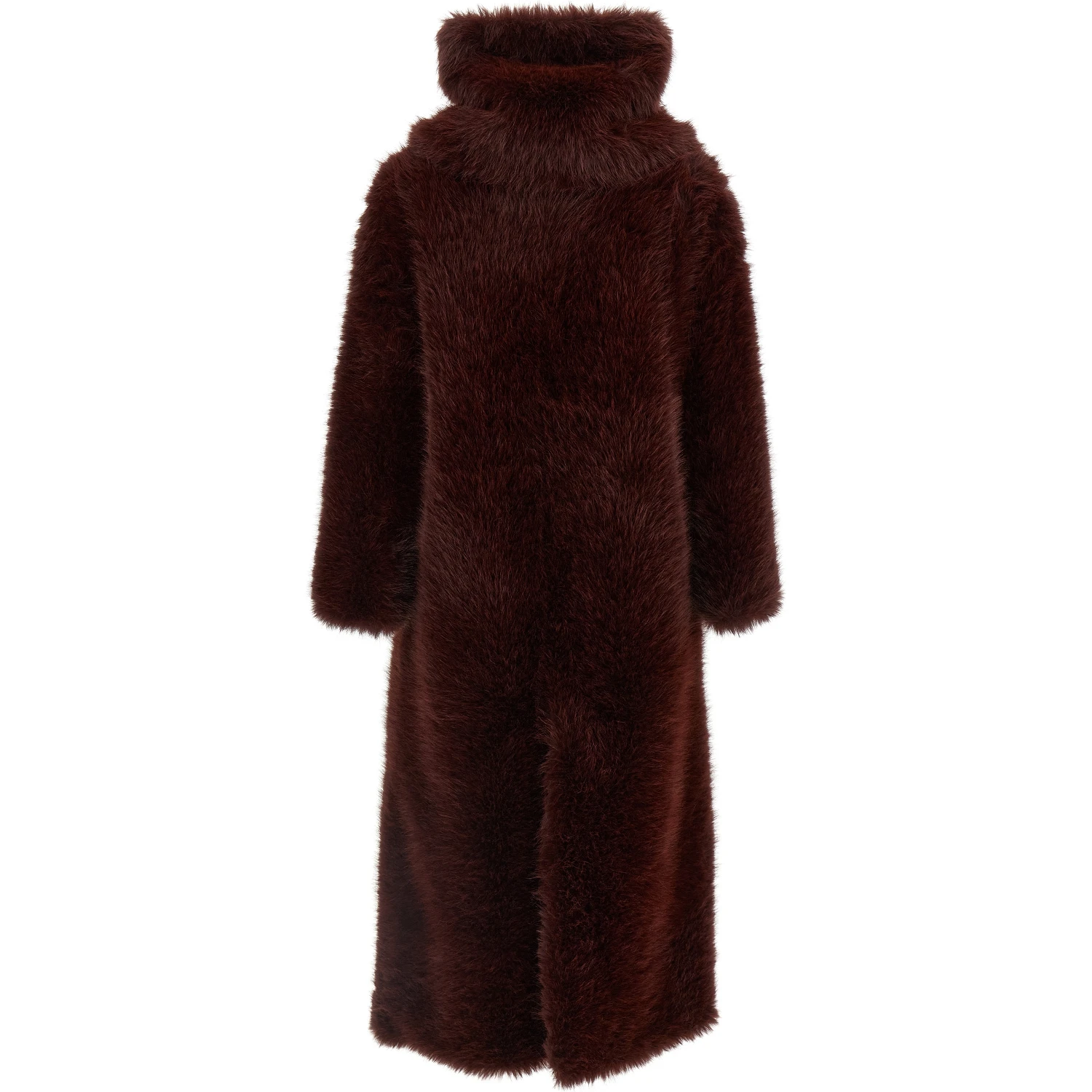 Bordeaux Polyester Coat