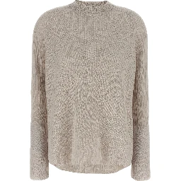 Beige Wool Cardigan
