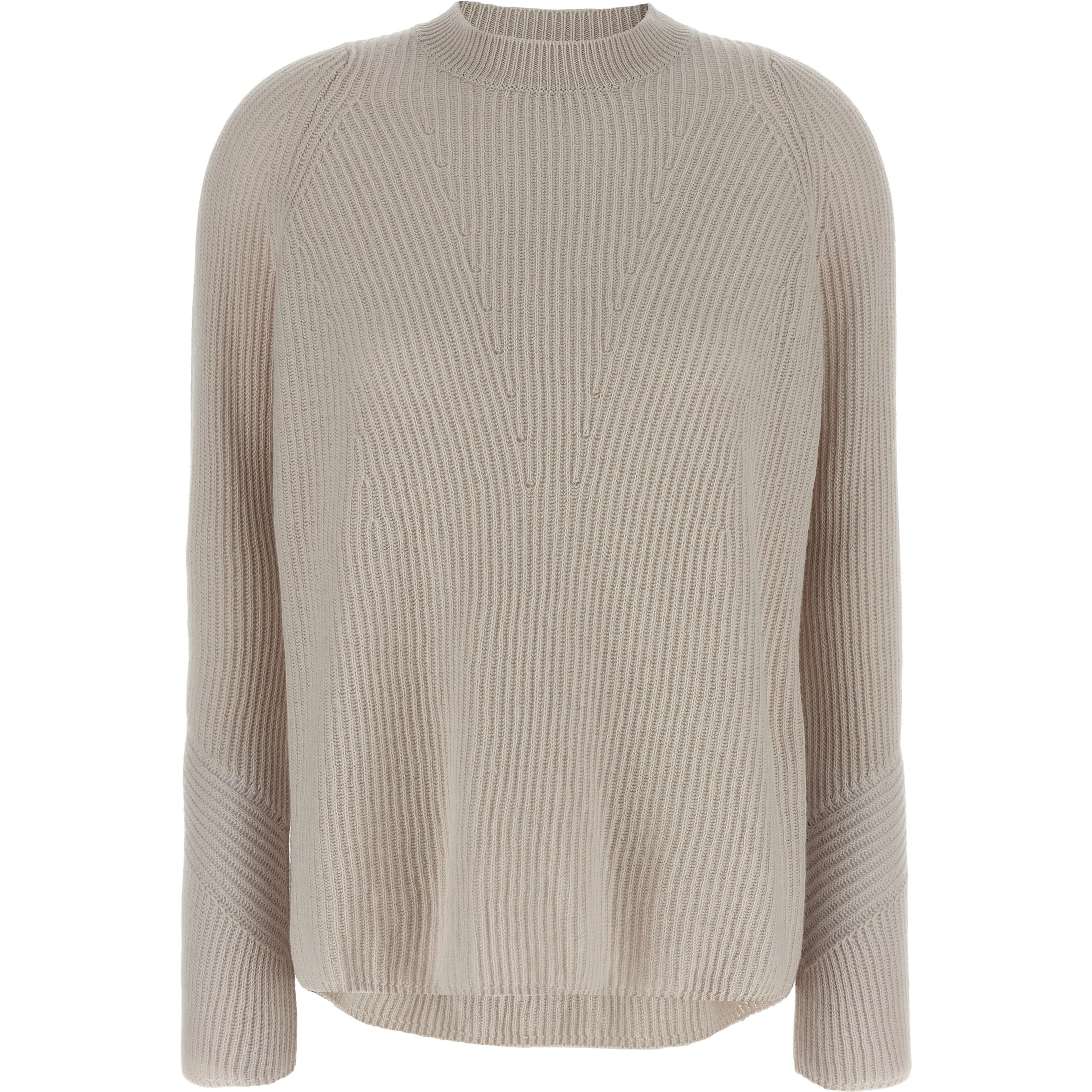 Beige Wool Cardigan