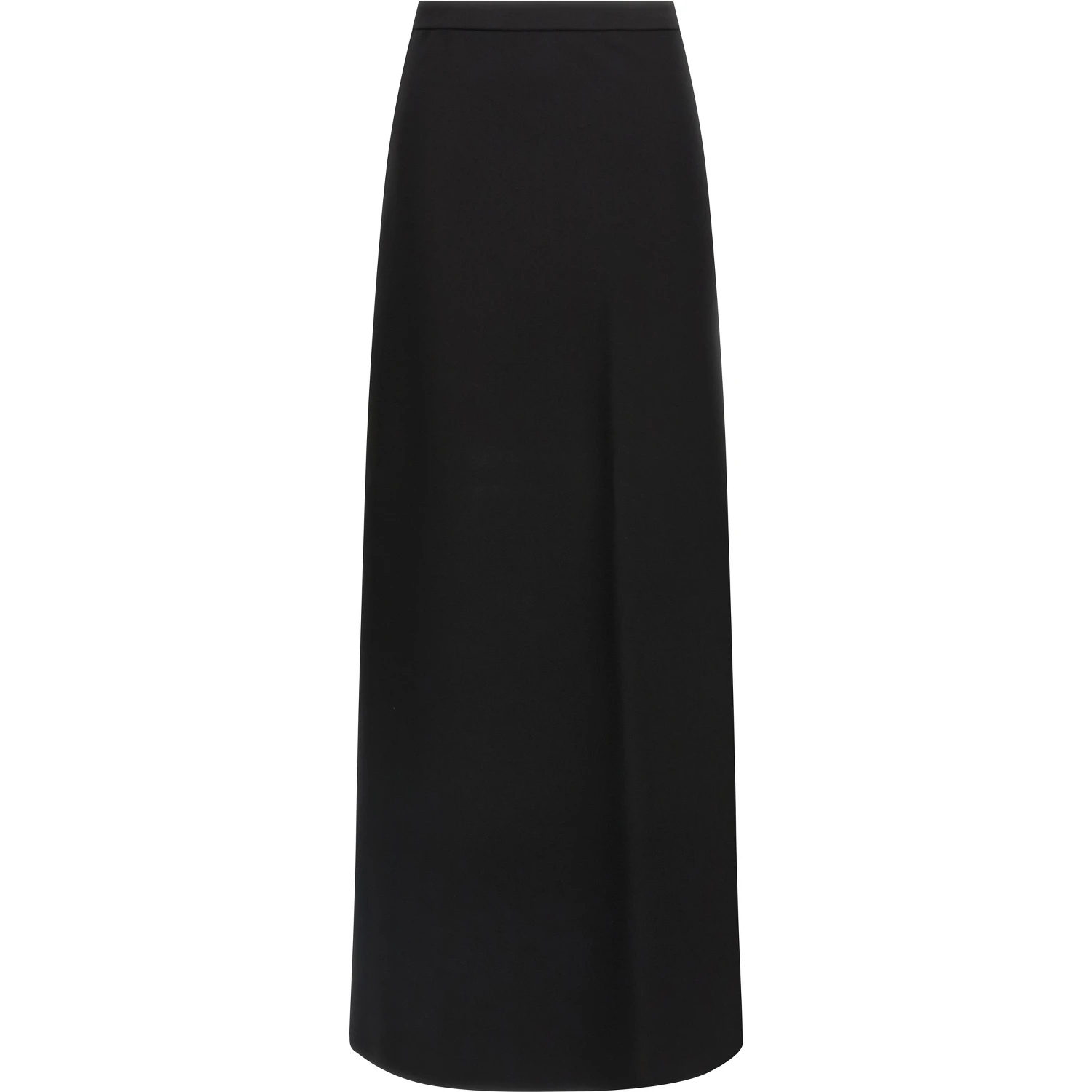 Black Viscose Mini Skirt