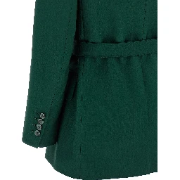 Bicolor Virgin Wool Blazer