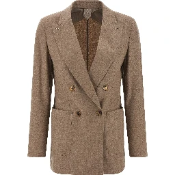 Beige Cashmere Blazer