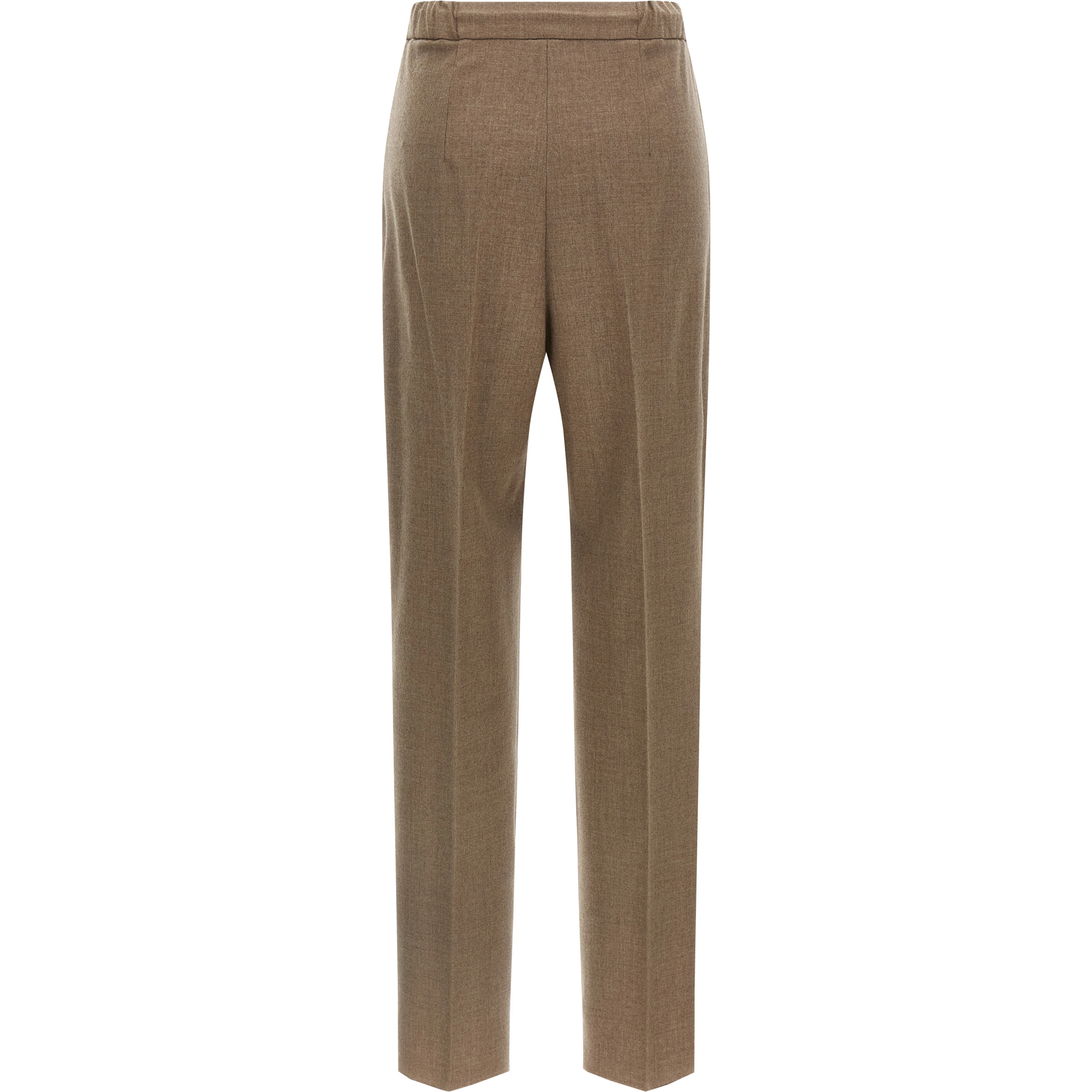 Gray Cashmere Casual Pants