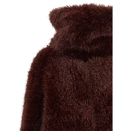 Bordeaux Polyester Coat