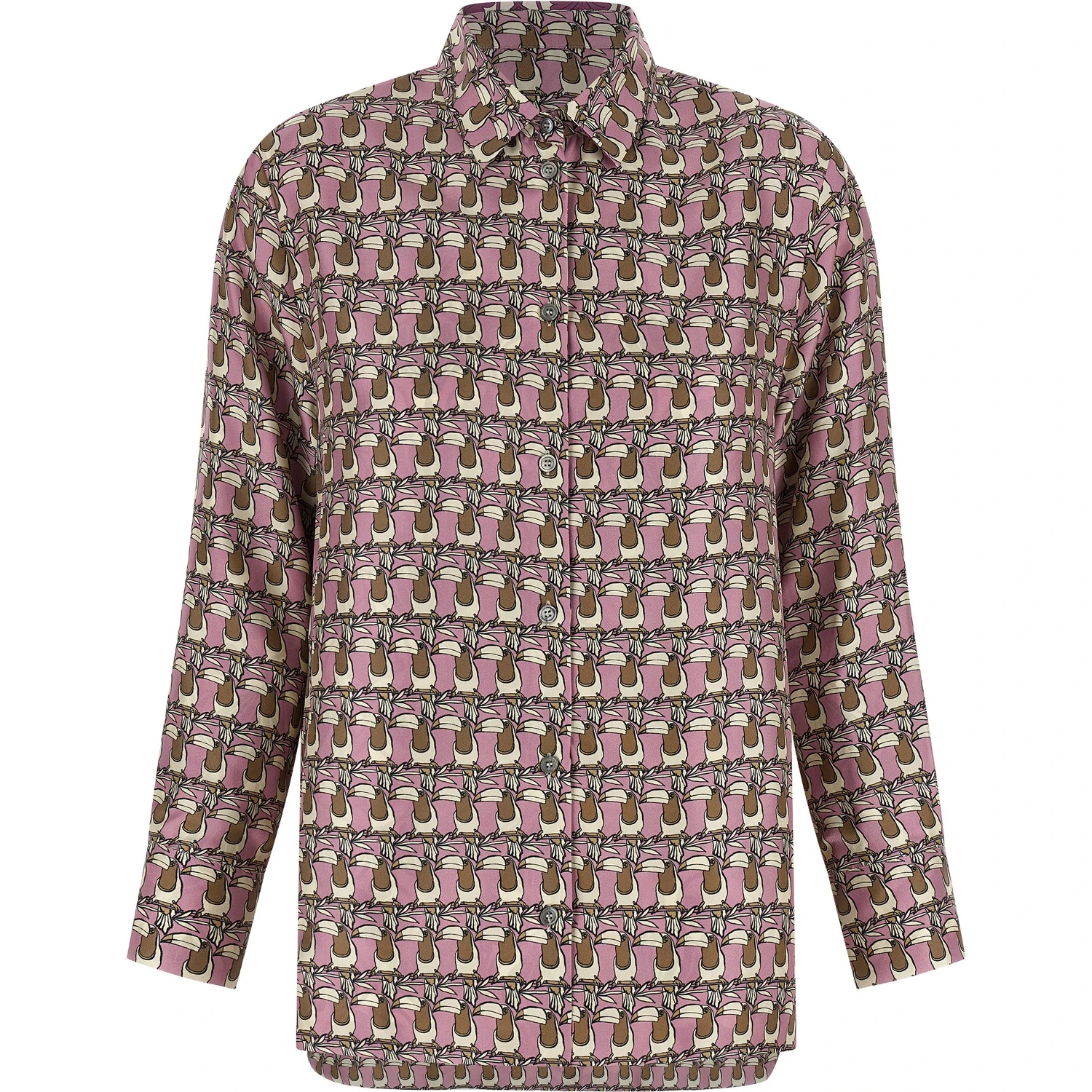 Multicolor Silk Blouse