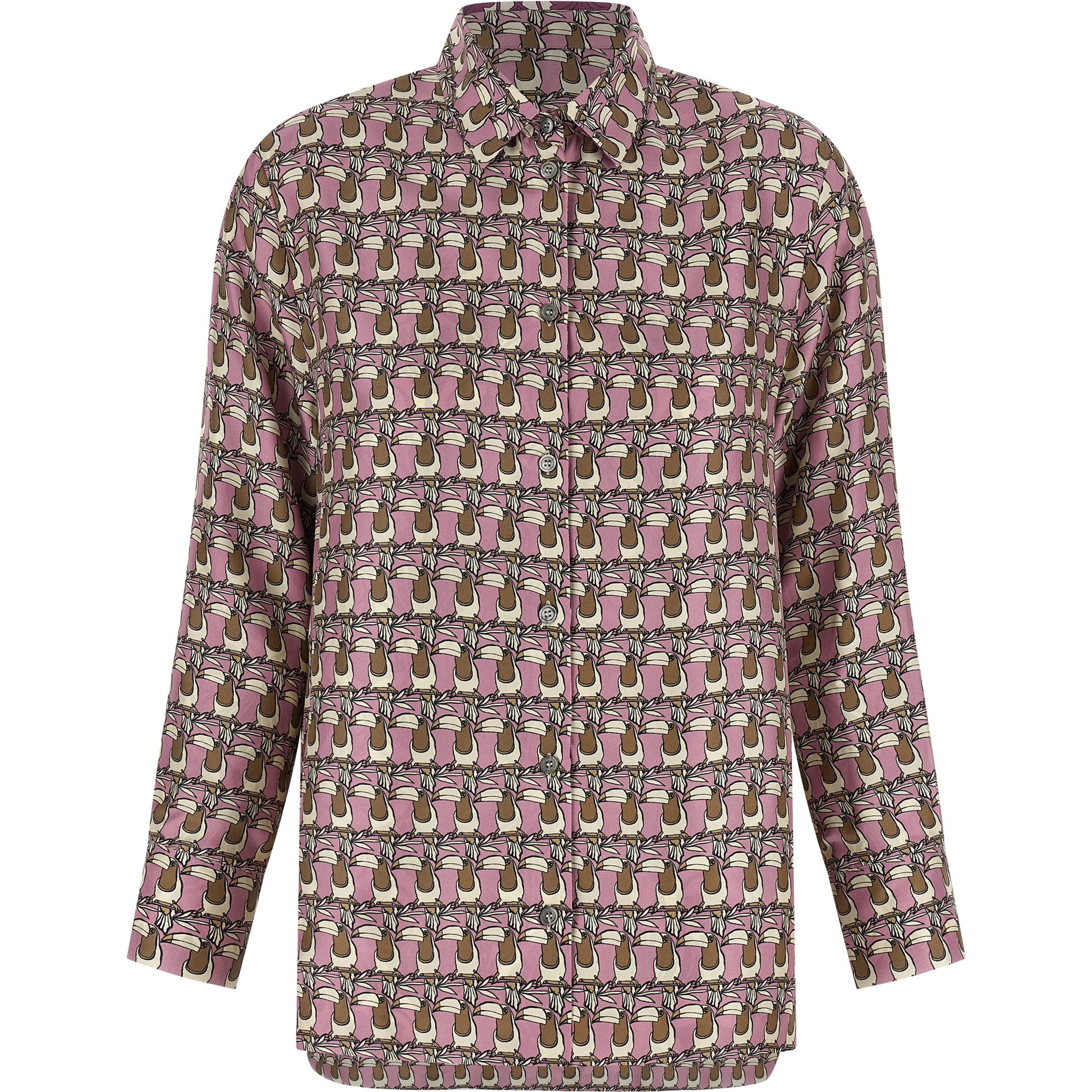 Multicolor Silk Blouse