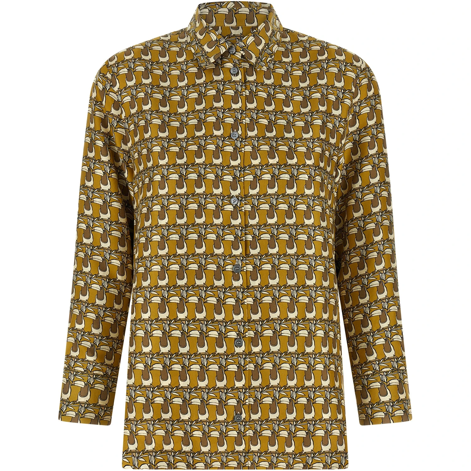 Multicolor Silk Blouse