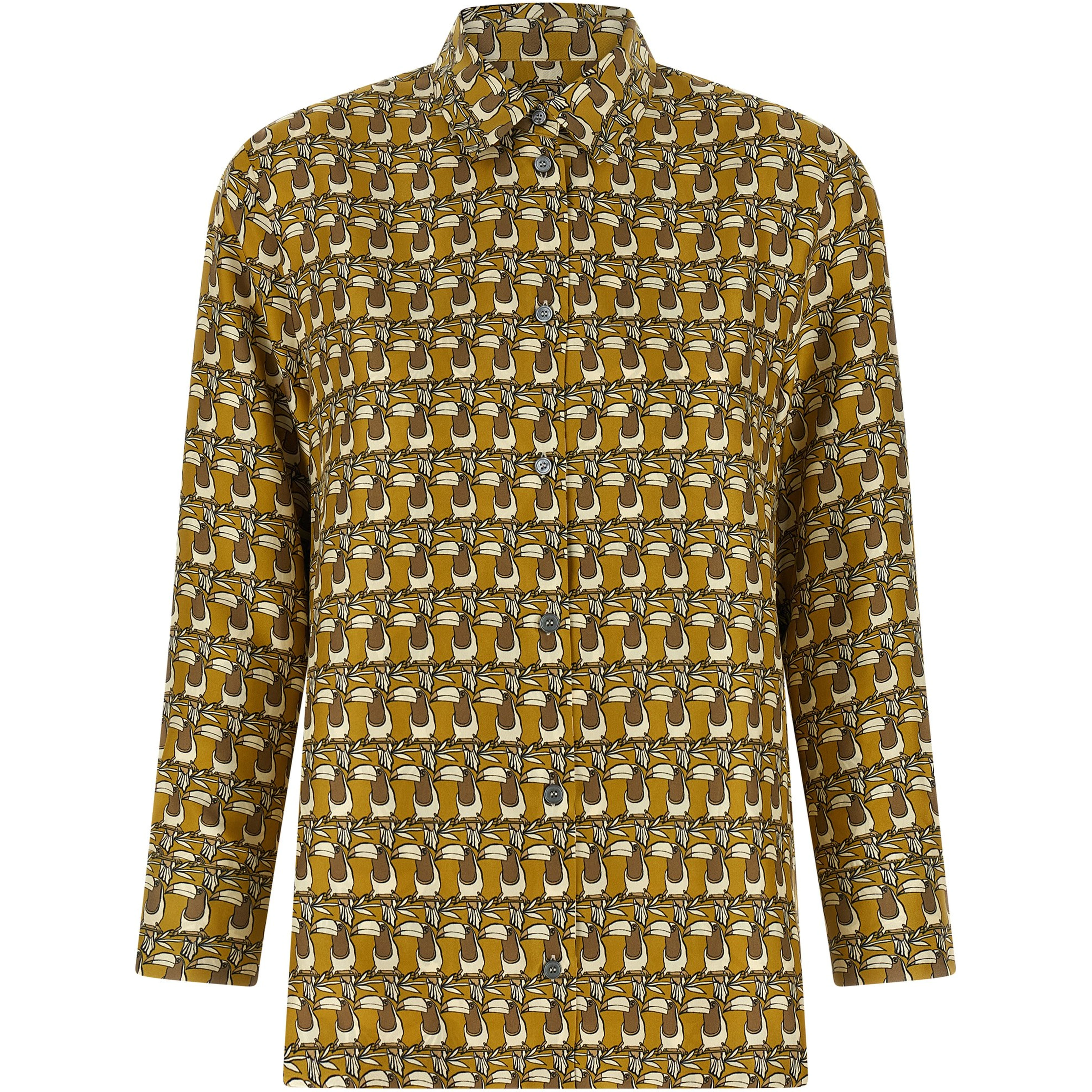 Multicolor Silk Blouse