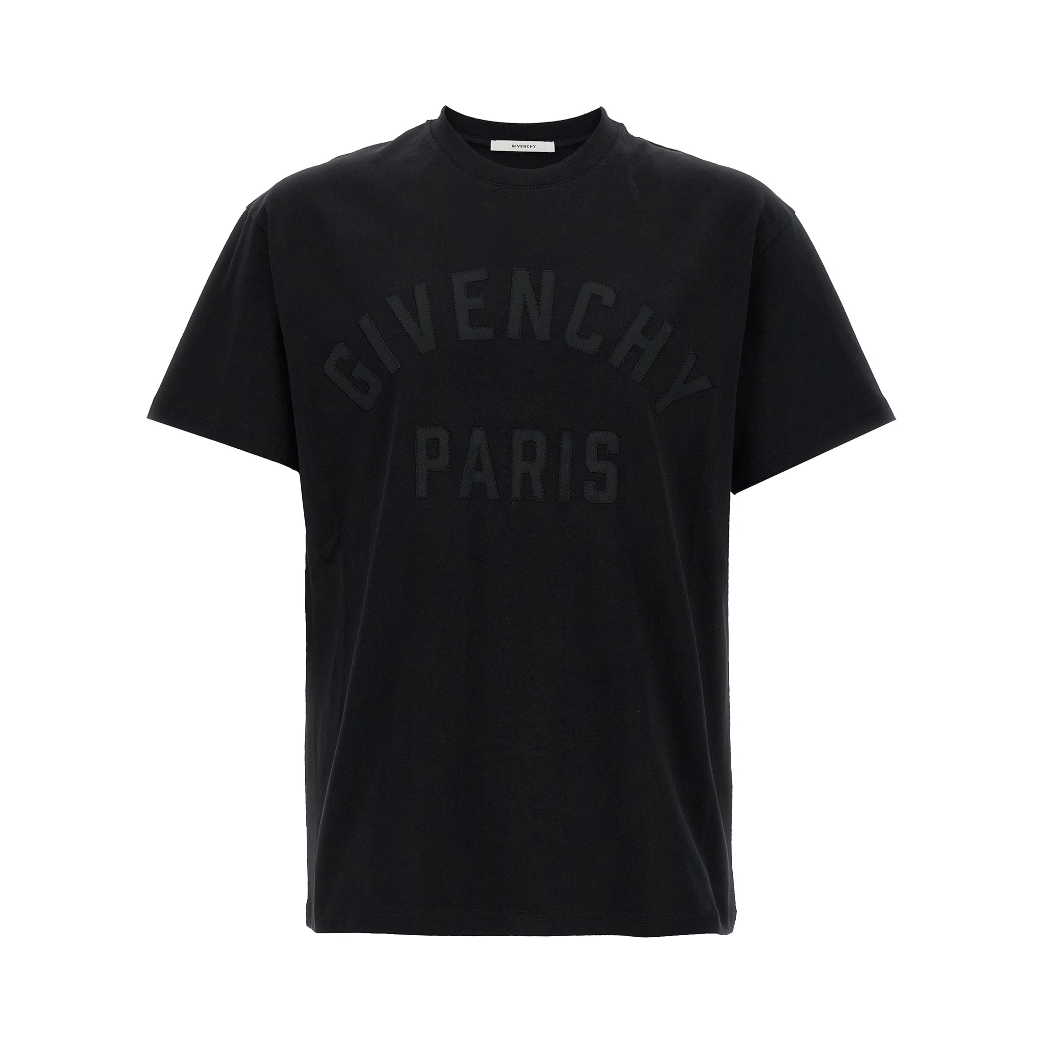 Black Cotton T-Shirt