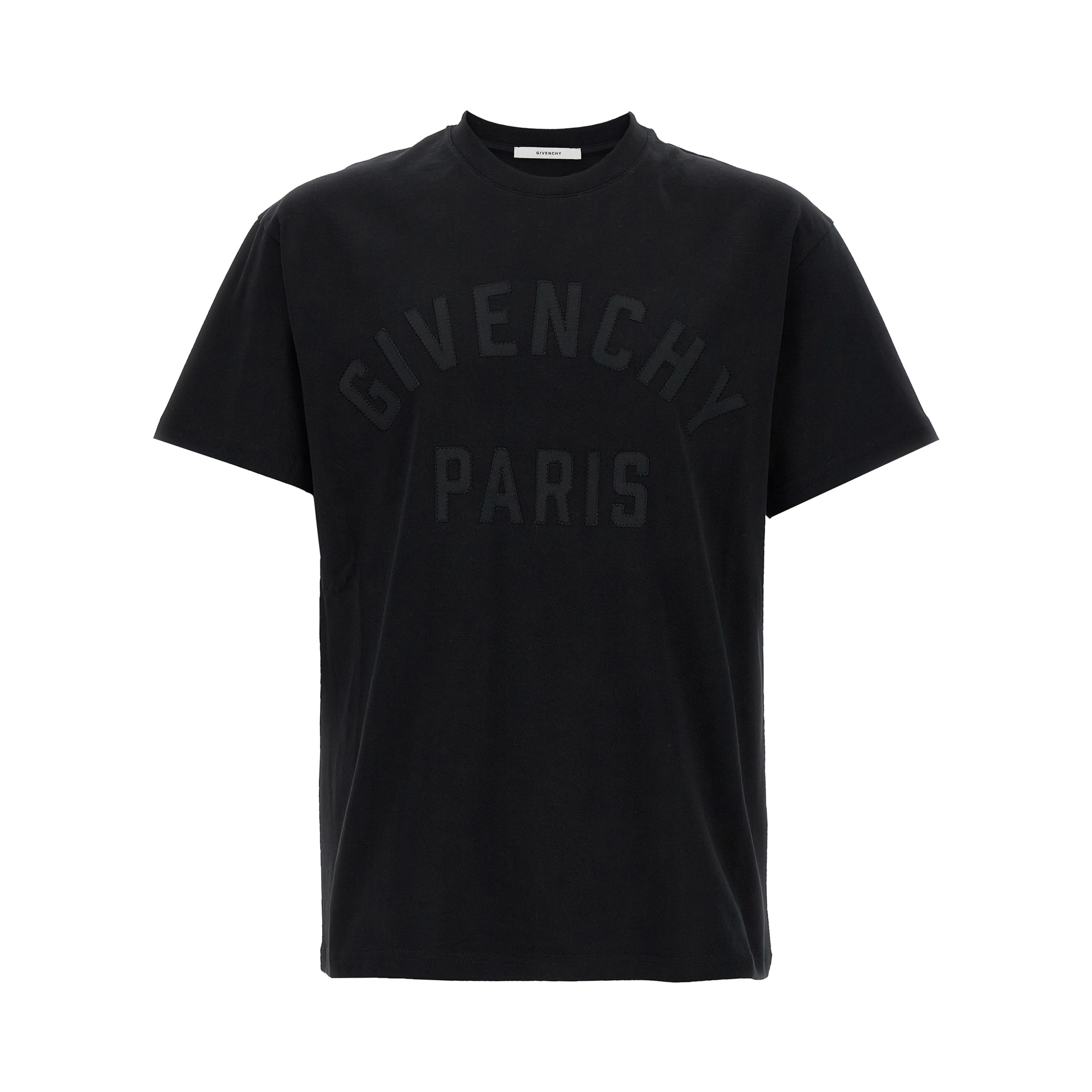 Black Cotton T-Shirt