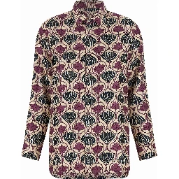 Multicolor Silk Blouse