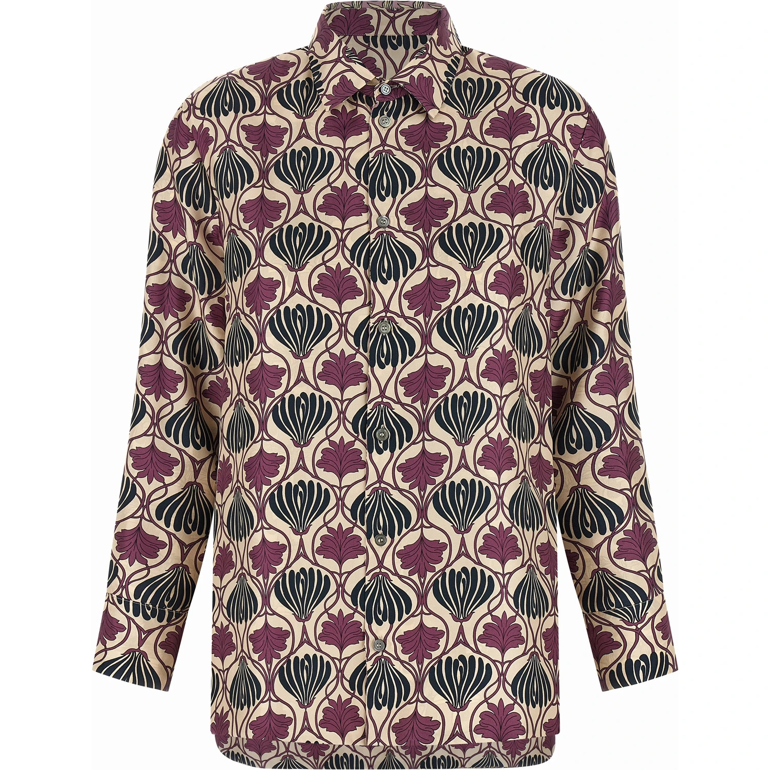 Multicolor Silk Blouse