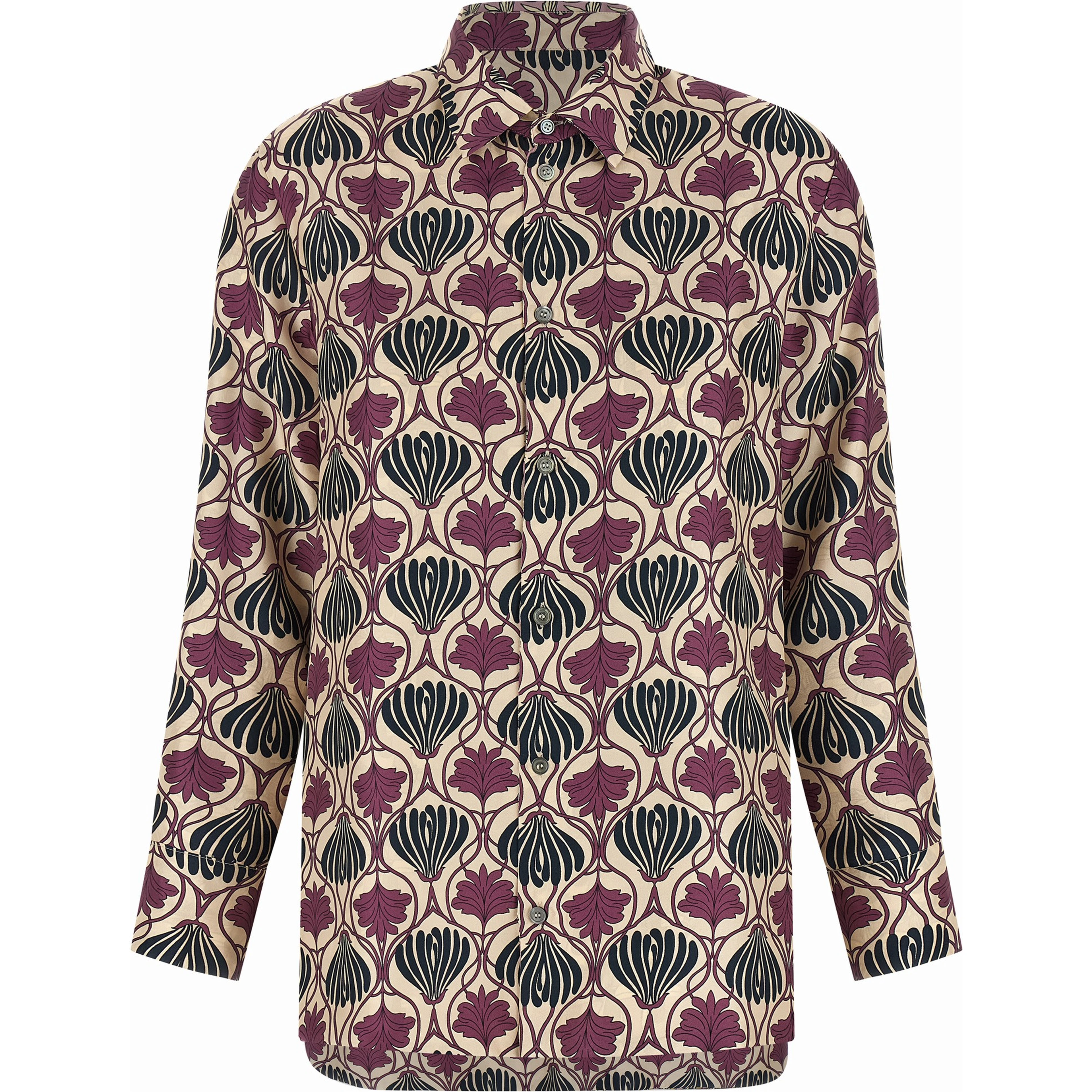 Multicolor Silk Blouse