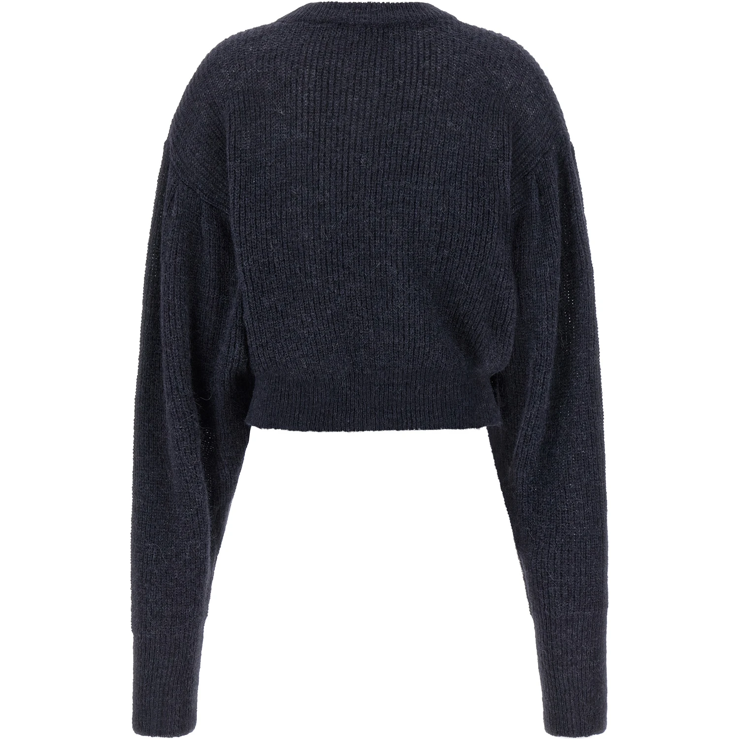 Blue Wool Cardigan