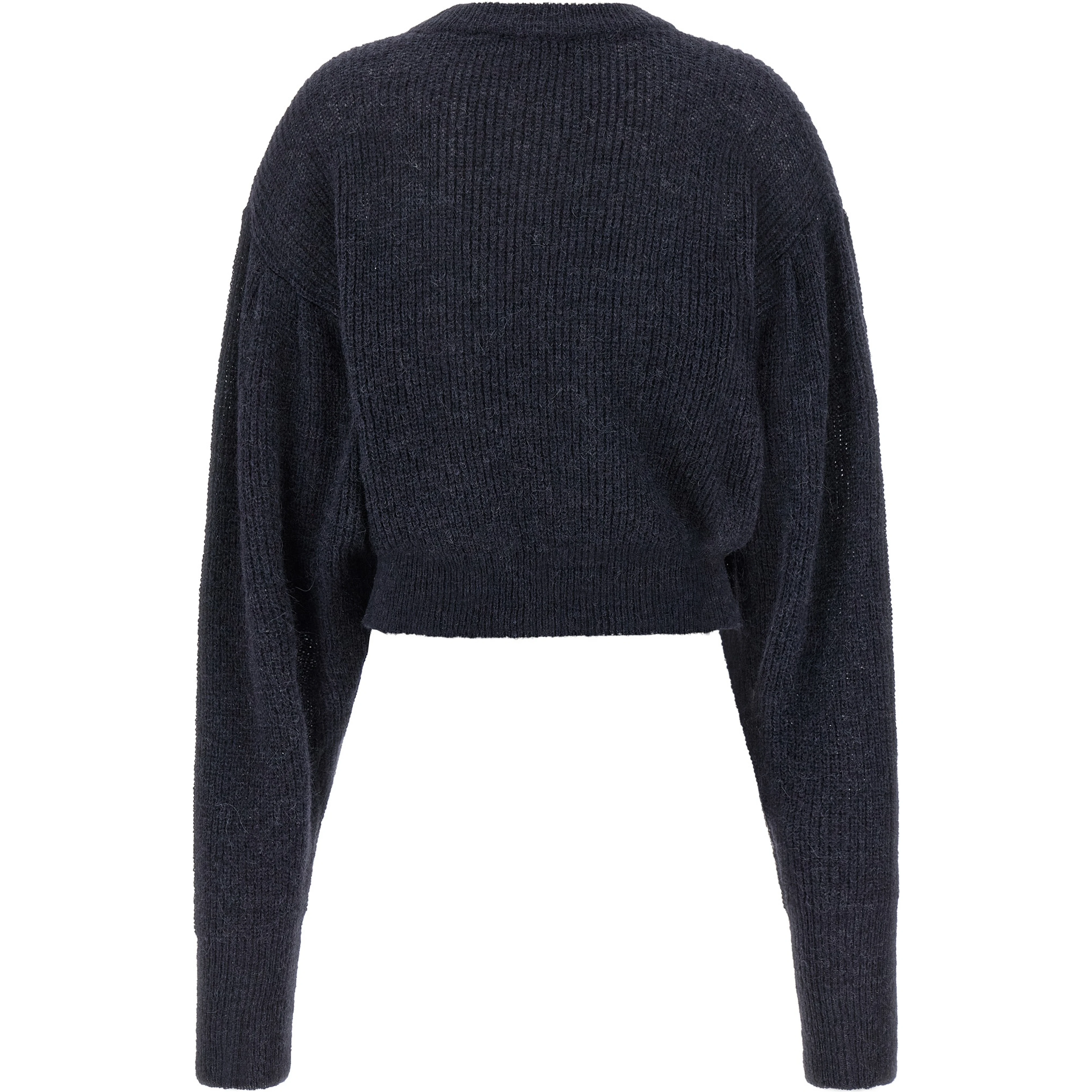 Blue Wool Cardigan