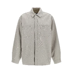 Gray Cotton Blouse