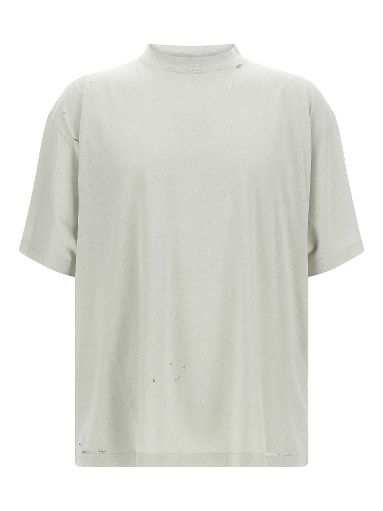 Beige Cotton T-Shirt