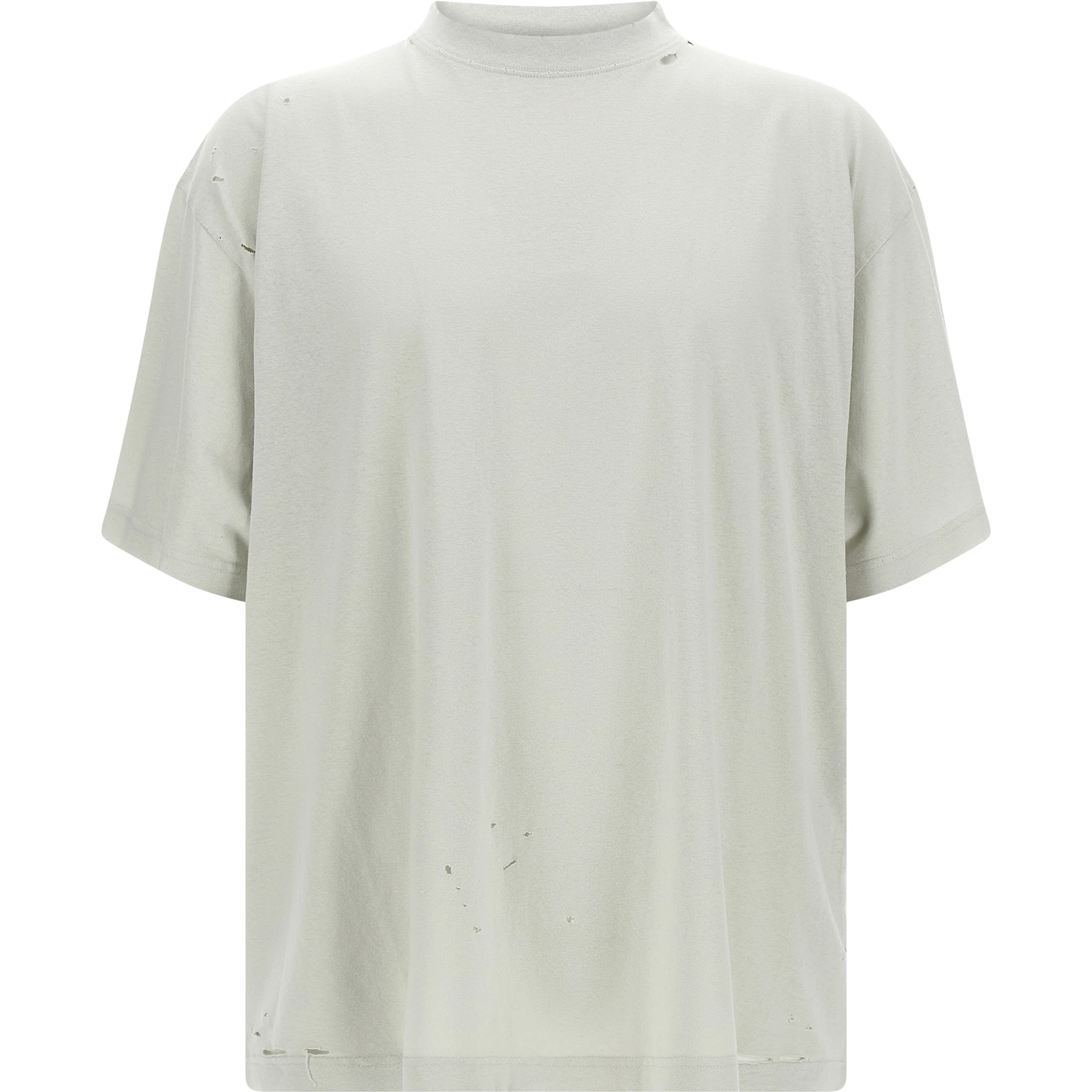 Beige Cotton T-Shirt