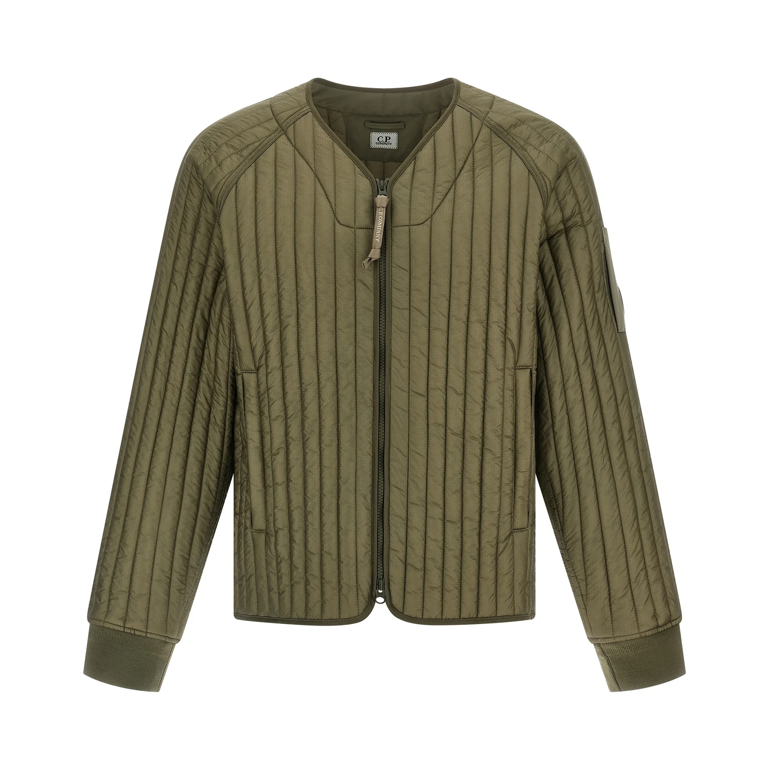 Bicolor Polyester Shell Jacket
