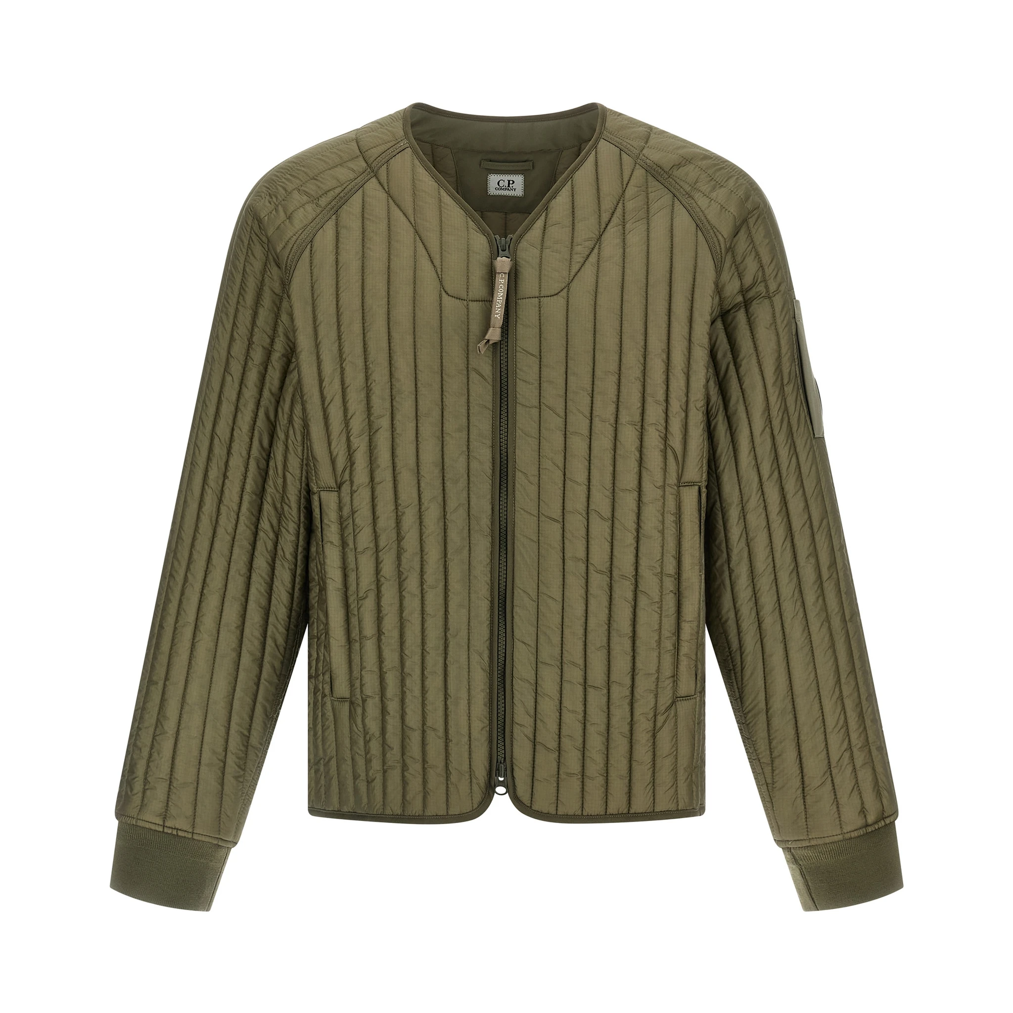 Bicolor Polyester Shell Jacket
