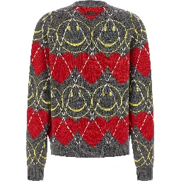 Multicolor Wool Cardigan