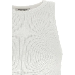 White Cotton Tank Tops