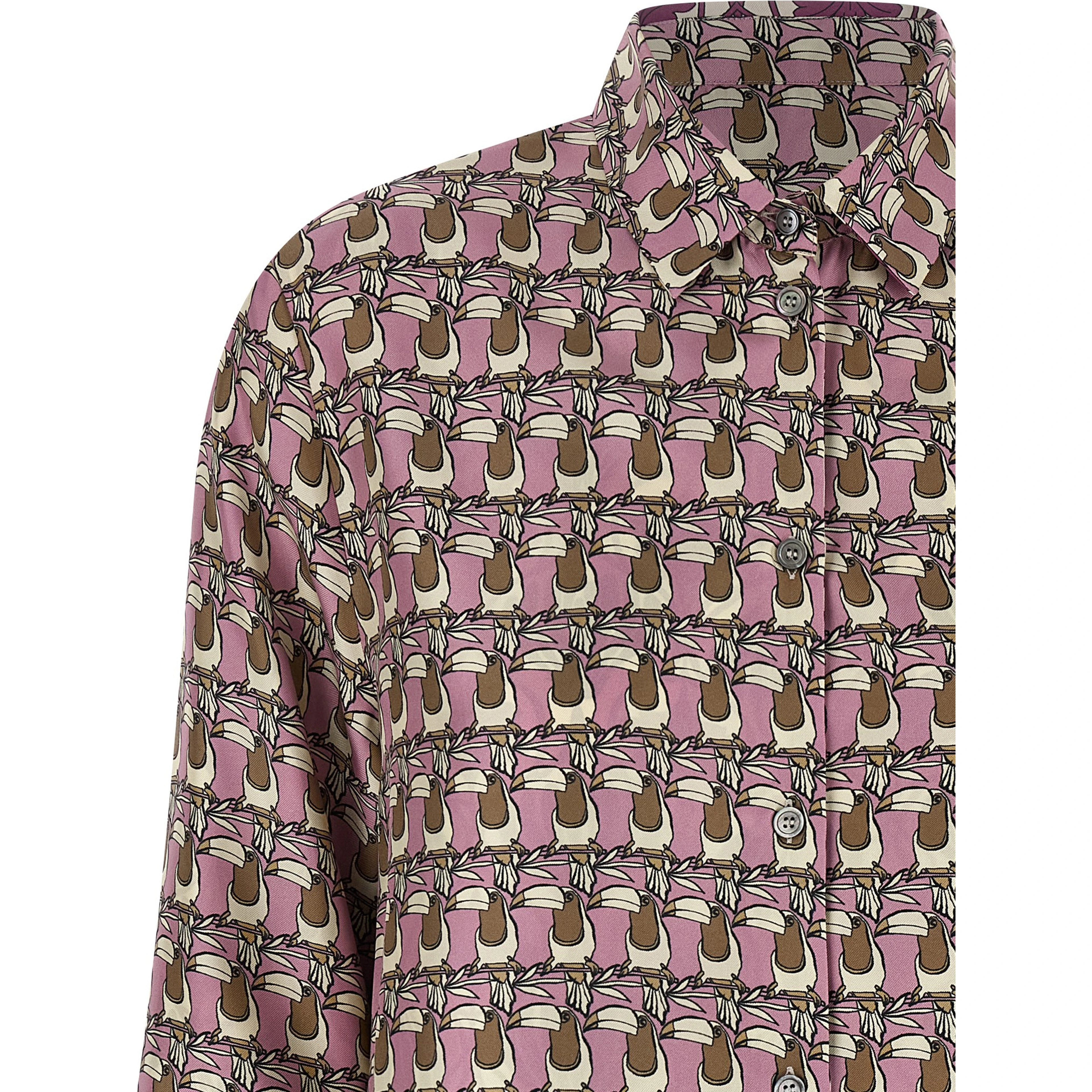 Multicolor Silk Blouse