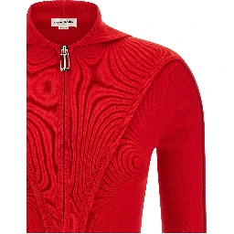Multicolor Wool Cardigan