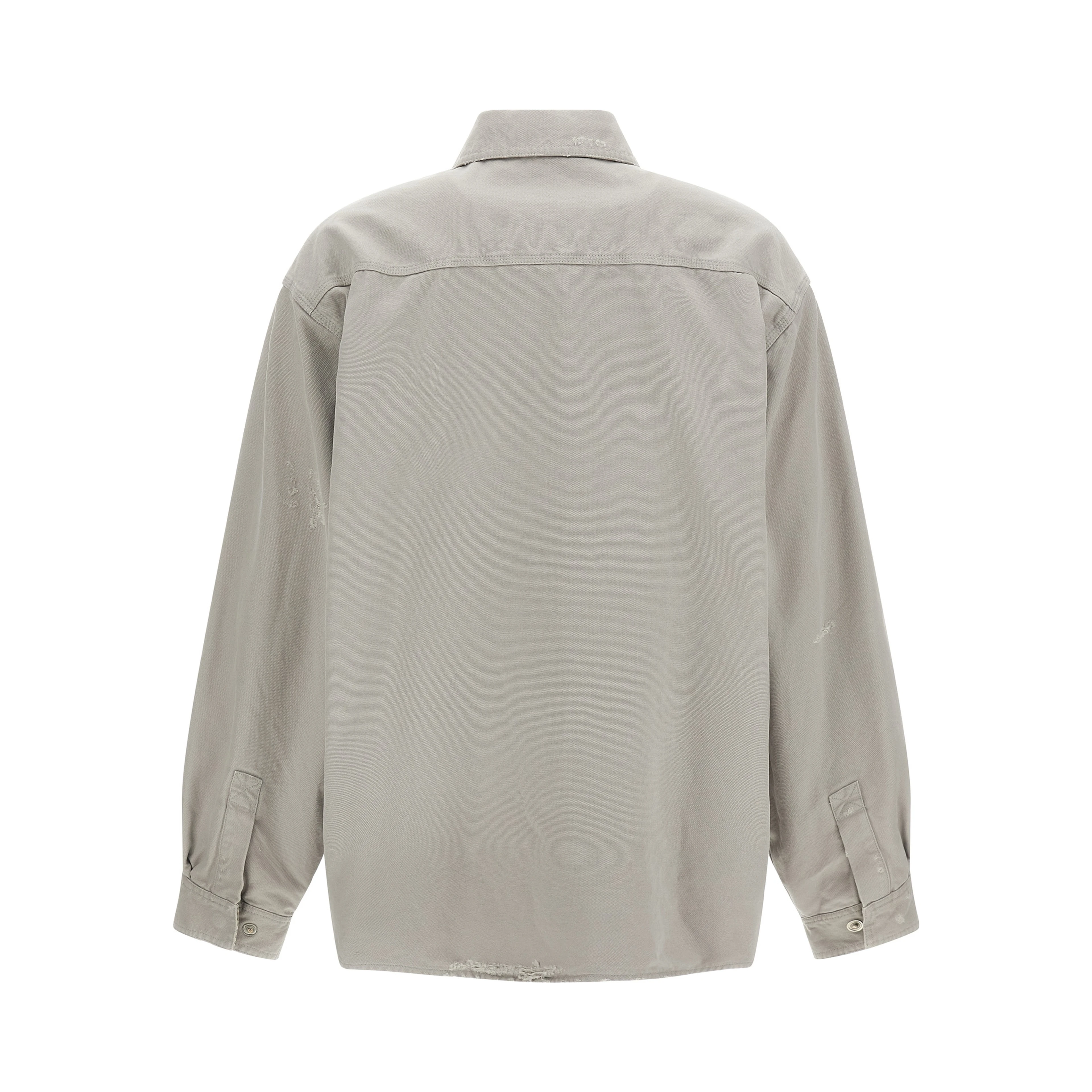 Gray Cotton Blouse