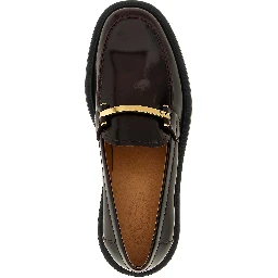 Bordeaux Calfskin Slip-On Loafers