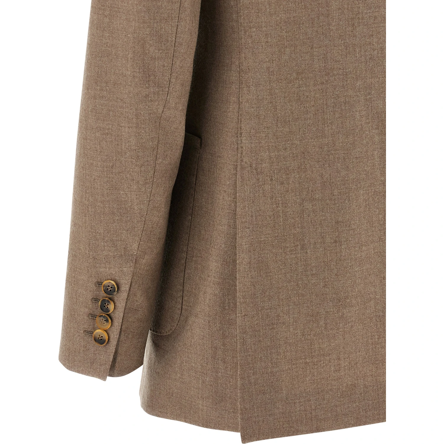 Beige Cashmere Blazer