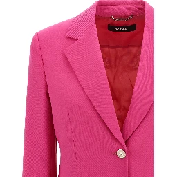 Fuchsia Virgin Wool Blazer