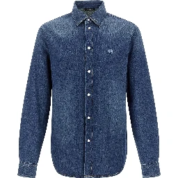 Blue Cotton Blouse