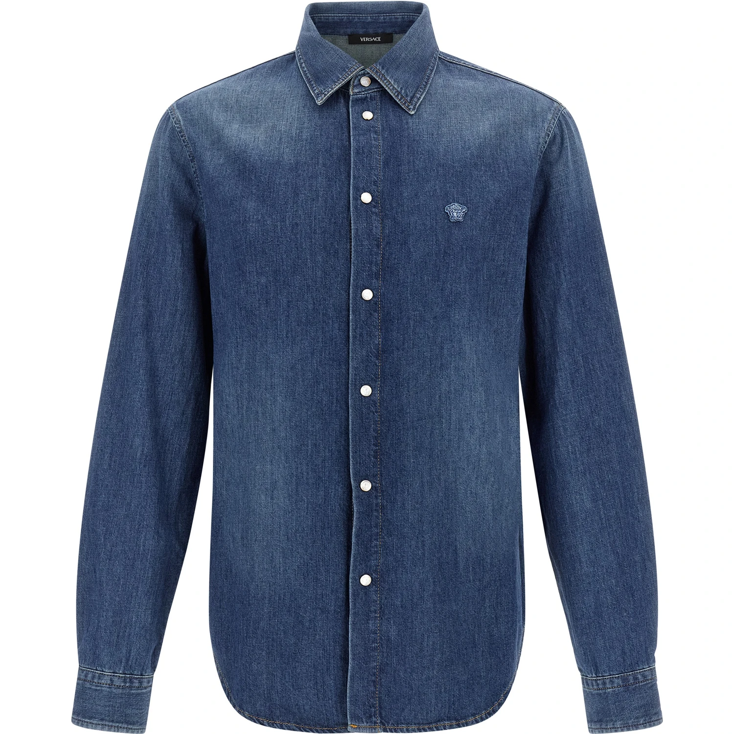 Blue Cotton Blouse